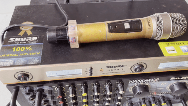 Micro không dây Shure Smart Microphone Đen. Mua bán Tivi, Âm thanh tại Quận Bình Thuỷ Cần Thơ được đăng bởi Đam mê  hình 1