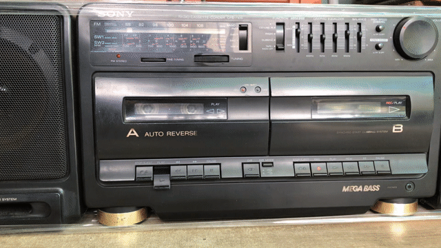 Đài cassette Sony CFS710s Đen. Mua bán Tivi, Âm thanh tại Thành phố Thủ Đức Tp Hồ Chí Minh được đăng bởi Xuân Bằng hình 1