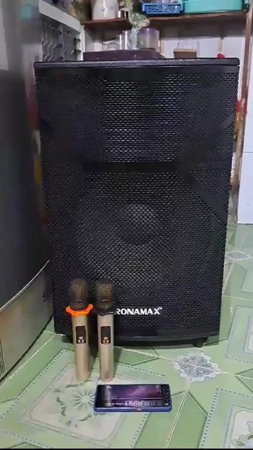 Loa kéo RONAMAX Bass 40+ 2mic bình cầm tốt hát hay. Mua bán Tivi, Âm thanh tại Huyện Bình Chánh Tp Hồ Chí Minh được đăng bởi bán tại nhà ko ship ạ hình 1