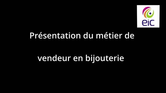 Vendeur en bijouterie