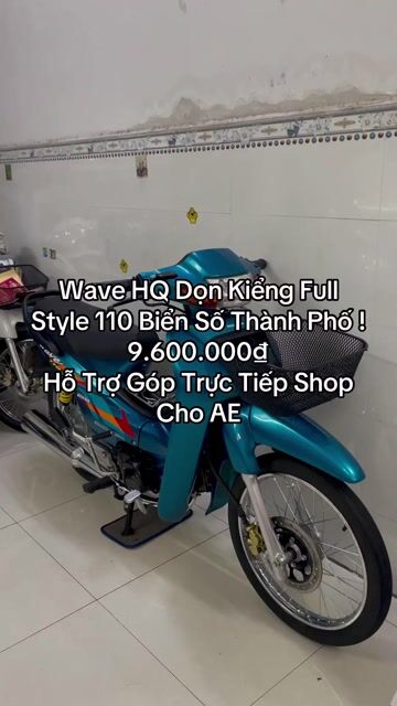 Wave HQ Dọn Kiểng Full Style 110 Biển Số Thành Phố. Mua bán Xe máy tại Quận Tân Phú Tp Hồ Chí Minh được đăng bởi Hưng Huỳnh hình 1