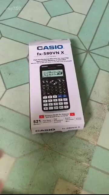 Máy tính Casio FX-580VN X mới 100% luôn nè. Mua bán Đồ dùng văn phòng tại Quận Tân Bình Tp Hồ Chí Minh được đăng bởi Cửa hàng Casio  hình 1