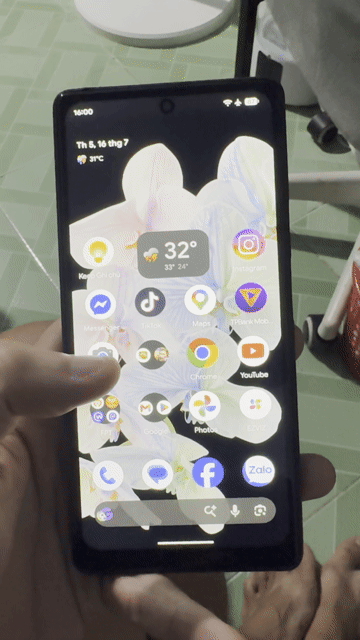 Google Pixel 6 128GB Đen. Mua bán Điện thoại tại Huyện Long Thành Đồng Nai được đăng bởi huyn2h hình 1