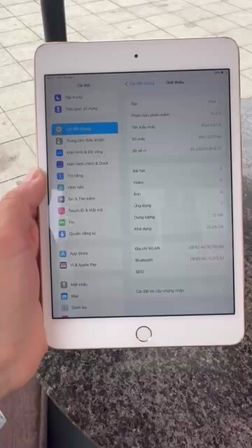 iPad mini 4 dung lượng cao 128gb. Mua bán Máy tính bảng tại Thành phố Thủ Đức Tp Hồ Chí Minh được đăng bởi Minh Quân Lê hình 1