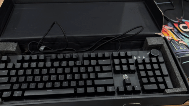 Bàn phím cơ HP K10G Đen RGB. Mua bán Phụ kiện (Màn hình, Chuột...) tại Quận Hà Đông Hà Nội được đăng bởi Oanh pA hình 1
