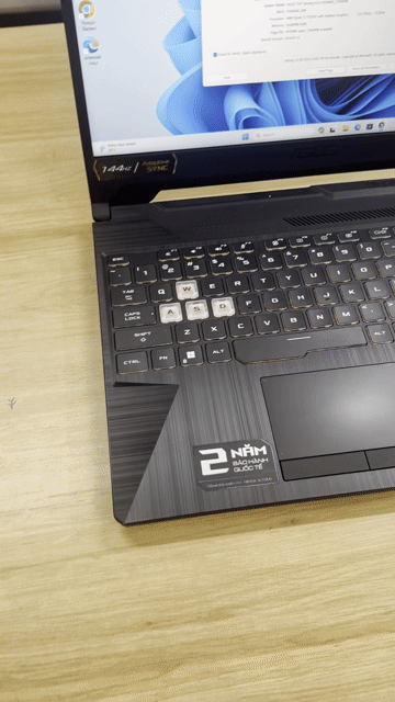 Tuf Gaming F15 Ryzen 5 16GB/512GB RTX 3050 BH 2027. Mua bán Laptop tại Quận Hoàng Mai Hà Nội được đăng bởi Hoàng Bách Computer hình 1
