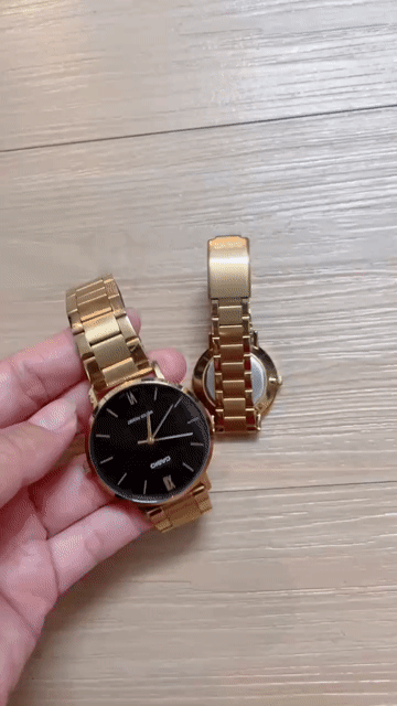 Đồng hồ Casio kim loại vàng. Mua bán Đồng hồ tại Quận Tân Phú Tp Hồ Chí Minh được đăng bởi NT hình 1