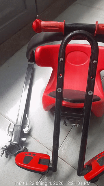 Yên ngồi xe đạp trước/sau cho bé 2-4 tuổi. Mua bán Xe đạp tại Quận 3 Tp Hồ Chí Minh được đăng bởi Trần Anh Tuấn  hình 1