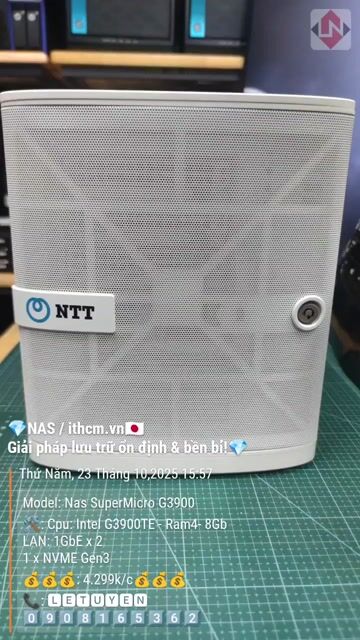 Box NAS SuperMicro, tiết kiệm điện chạy xpenology. Mua bán Phụ kiện (Màn hình, Chuột...) tại Quận Bình Tân Tp Hồ Chí Minh được đăng bởi Lê Tuyển hình 1