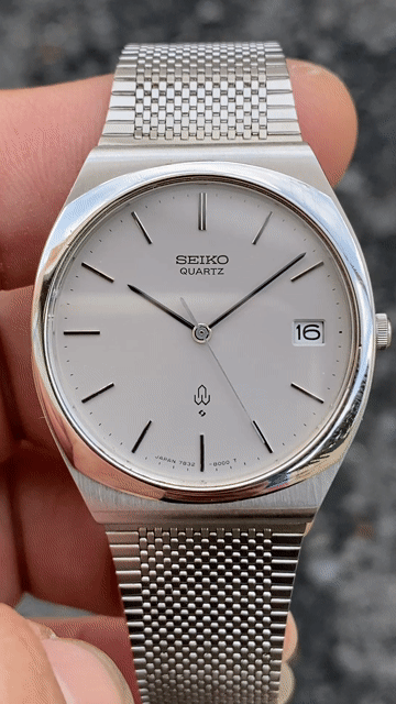 Đồng hồ Seiko 7832-8000 Nam Thép Xám Nhật. Mua bán Đồng hồ tại Thành phố Long Xuyên An Giang được đăng bởi Chân Đất Miền Tây hình 1