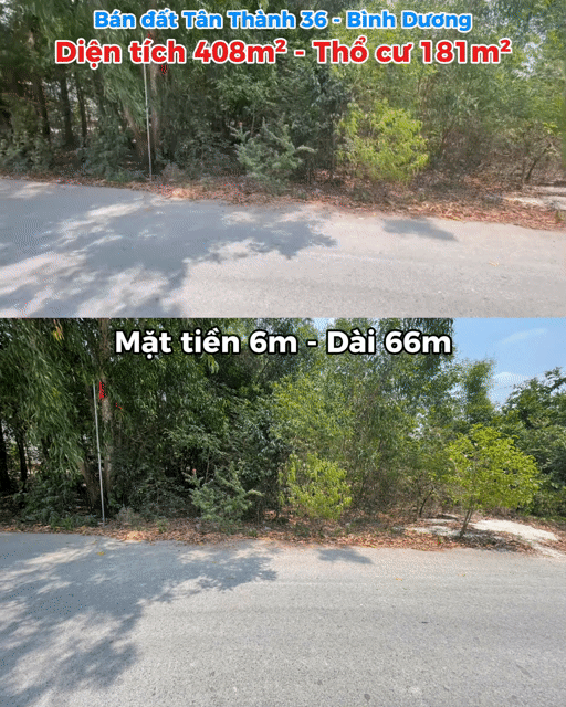 Mua bán Đất Huyện Bắc Tân Uyên Bình Dương diện tích 408 m² giá 3,665 tỷ