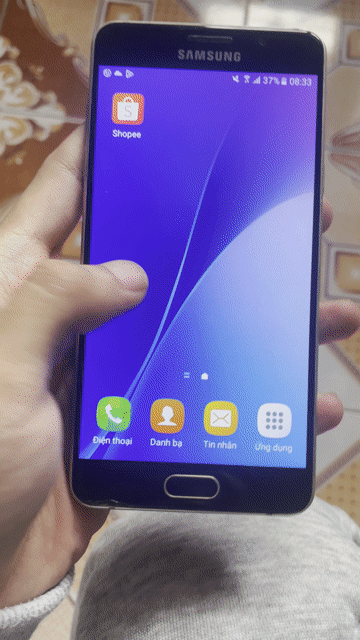 Samsung A2016 16GB Vàng. Mua bán Điện thoại tại Huyện Gia Bình Bắc Ninh được đăng bởi Nguyễn Gia Triều hình 1
