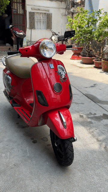 Piaggio Vespa Đỏ ngay chủ không công chứng.zin đep. Mua bán Xe máy tại Quận 3 Tp Hồ Chí Minh được đăng bởi Phạm thanh Trí  hình 1