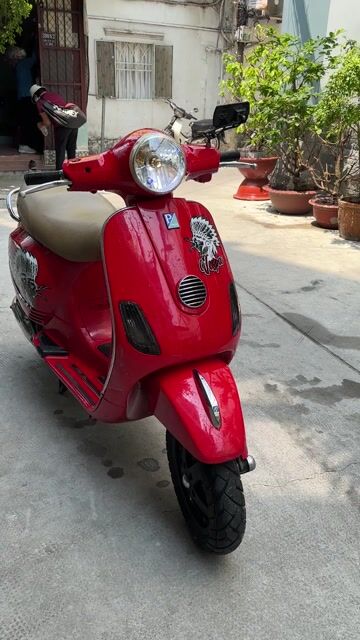Piaggio Vespa Đỏ. Mua bán Xe máy tại Quận 3 Tp Hồ Chí Minh được đăng bởi Phạm thanh Trí  hình 1