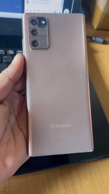 NOTE 20 HÀN - BÁN HOẶC GL IP XS. Mua bán Điện thoại tại Quận Bình Tân Tp Hồ Chí Minh được đăng bởi L    A    M hình 1