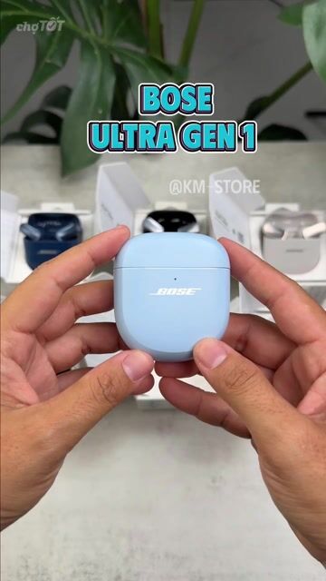 Tai nghe Bose QC Ultra Earbuds Xanh nhạt . Mua bán Tivi, Âm thanh tại Huyện Nhà Bè Tp Hồ Chí Minh được đăng bởi Tainghelikenew hình 1