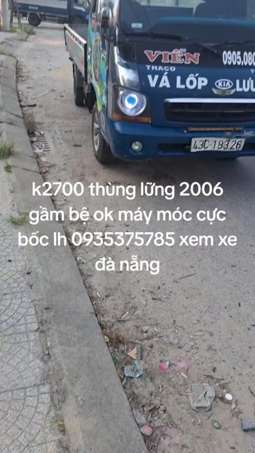 Kia 2006 thùng lững. Mua bán Xe tải, xe ben tại Huyện Hòa Vang Đà Nẵng được đăng bởi Liêm chuyên mua bán trao đổi ôtô tải cũ đà nẵng hình 1