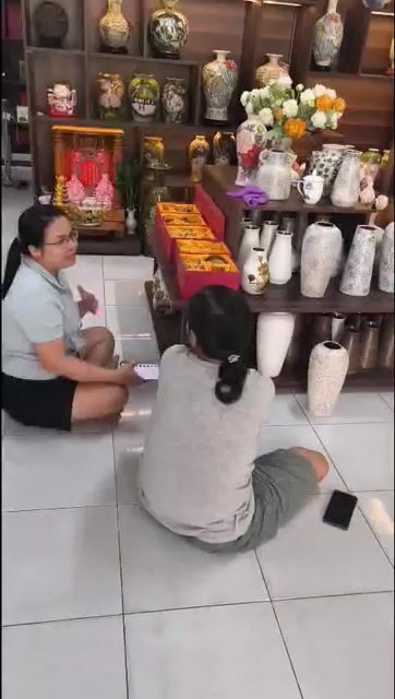 Bình hoa Gốm Sứ FULO Gốm Bát Tràng Tại Tphcm. Mua bán Cây cảnh, đồ trang trí tại Huyện Bình Chánh Tp Hồ Chí Minh được đăng bởi HOÀNG NGỌC TRÀ hình 1