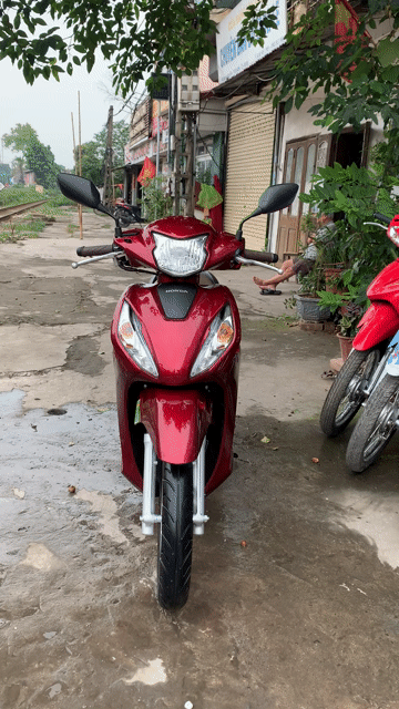 Honda Vision 2025 Smartkey Đỏ 4000 km. Mua bán Xe máy tại Huyện Thanh Trì Hà Nội được đăng bởi xe máy cũ chính hãng hình 1
