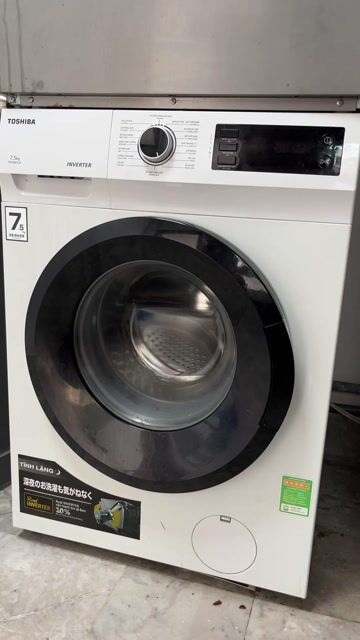 Máy giặt Toshiba 7.5kg cửa trước. Mua bán Máy giặt tại Quận 1 Tp Hồ Chí Minh được đăng bởi  Nguyễn Hoàng hình 1