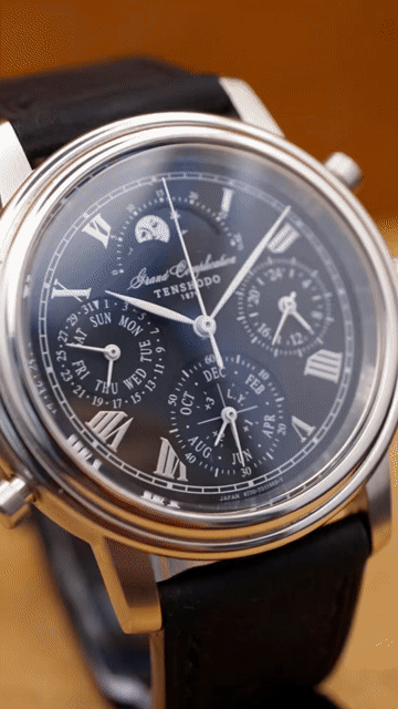 Đồng hồ Tenshodo Grand Complication Chính Hãng. Mua bán Đồng hồ tại Quận 3 Tp Hồ Chí Minh được đăng bởi Đồng Hồ Nội Địa Nhật hình 1