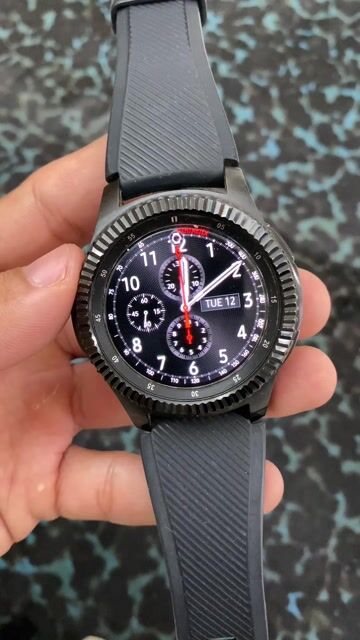 Samsung Gear S3 Frontier Đen Thép Like New. Mua bán Thiết bị đeo thông minh tại Quận Tân Bình Tp Hồ Chí Minh được đăng bởi Minh Tân hình 1