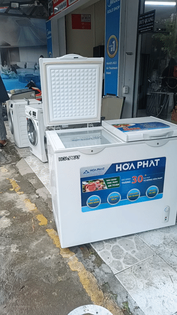 Tủ đông Hòa Phát 205 lít Trắng. Mua bán Tủ lạnh tại Quận Phú Nhuận Tp Hồ Chí Minh được đăng bởi Nguyễn Duy Quang hình 1