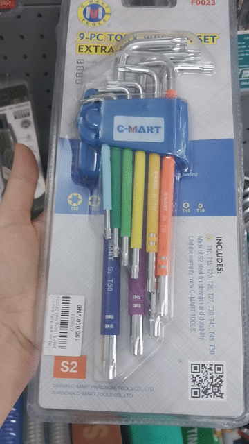Bộ lục giác C-Mart CF0023. Mua bán Đồ chuyên dụng, Giống nuôi trồng tại Huyện Châu Thành Hậu Giang được đăng bởi DUY BEL TRẦN hình 1