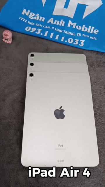 Ipad Air 4 64GB bản Wifi 98% 99% 5 màu. Mua bán Máy tính bảng tại Thành phố Thủ Đức Tp Hồ Chí Minh được đăng bởi Ngân anh mobile hình 1
