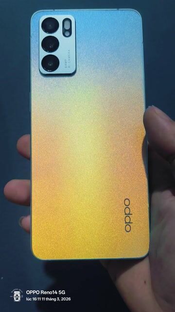 Oppo Reno 6 5G 128GB Xanh. Mua bán Điện thoại tại Huyện Hòa Vang Đà Nẵng được đăng bởi Tên chưa cung cấp hình 1