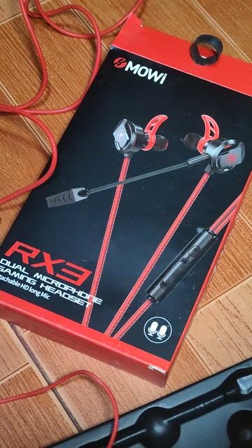 Tai nghe xMOWi RX3 Màu Đỏ,Jack 3.5mm. Mua bán Thiết bị đeo thông minh tại Quận Phú Nhuận Tp Hồ Chí Minh được đăng bởi Phương Uyên hình 1