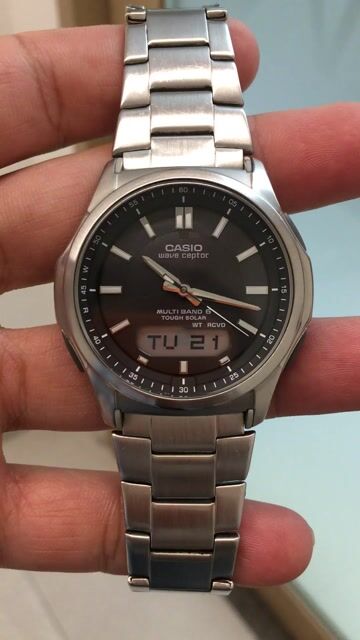 Đồng hồ Casio Nam Kim loại Bạc Chống nước. Mua bán Đồng hồ tại Quận Bình Tân Tp Hồ Chí Minh được đăng bởi Đồ xi nhật  hình 1