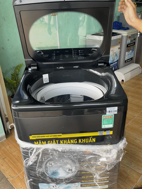 Máy giặt Panasonic 8.5kg Đen mới 100%. Mua bán Máy giặt tại Thành phố Trà Vinh Trà Vinh được đăng bởi Điện Máy Điện Lạnh Thanh lý hình 1