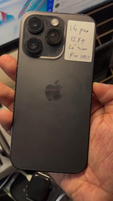 iPhone 14 Pro 128GB Đen, Bản Quốc Tế. Mua bán Điện thoại tại Quận Tân Bình Tp Hồ Chí Minh được đăng bởi MrA Store hình 1