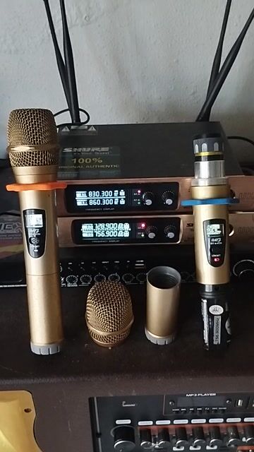 Micro không dây Shure SH 300G Vàng đồng. Mua bán Tivi, Âm thanh tại Quận Cái Răng Cần Thơ được đăng bởi Kenshin hình 1
