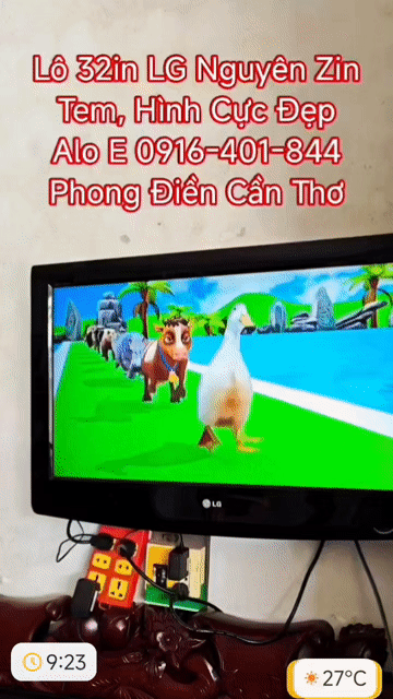Tivi LG 32in. Zin Nguyên Tem. Cực Đẹp, Loa Hay. Mua bán Tivi, Âm thanh tại Huyện Phong Điền Cần Thơ được đăng bởi Thanh Lý Tivi Nhà Nghỉ Ks Quán Ăn hình 1