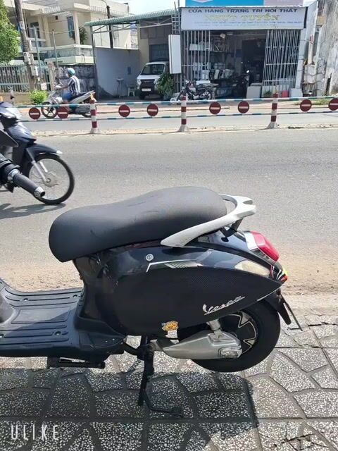 Xe đạp điện Pega Vespa Sprint Đen. Mua bán Xe điện tại Quận Cái Răng Cần Thơ được đăng bởi Xe điện Minh Nhiên  hình 1