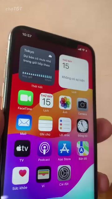 Apple iPhone XS 64GB Trắng Đã sử dụng. Mua bán Điện thoại tại Quận Ninh Kiều Cần Thơ được đăng bởi Trần Văn Út hình 1