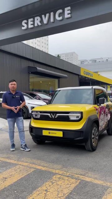 VinFast VF3 2024 Vàng. Mua bán Ô tô tại Quận Tân Phú Tp Hồ Chí Minh được đăng bởi Trọng Nghĩa Auto Xe Lướt Miền Nam hình 1