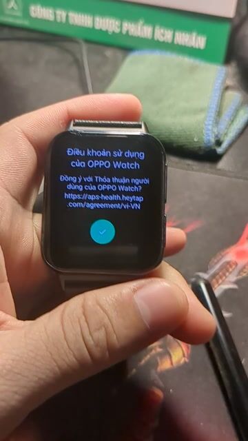 OPPO WATCH 46MM- mất cảm ứng. Mua bán Thiết bị đeo thông minh tại Huyện Mê Linh Hà Nội được đăng bởi Đạt Trương Quang hình 1