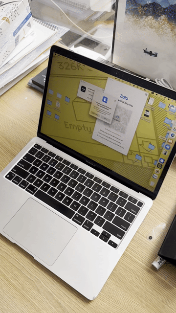 Apple Macbook Air M1 8GB/256GB Bạc. Mua bán Laptop tại Quận 7 Tp Hồ Chí Minh được đăng bởi An hình 1