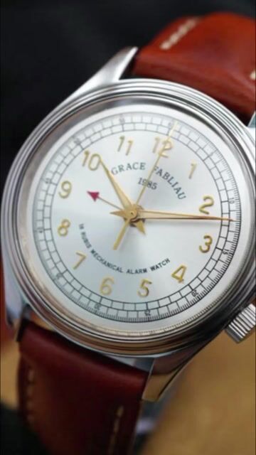 Đồng hồ Grace Fabliau Lên Dây Alarm Thuỵ Sỹ. Mua bán Đồng hồ tại Quận 3 Tp Hồ Chí Minh được đăng bởi Đồng Hồ Nội Địa Nhật hình 1