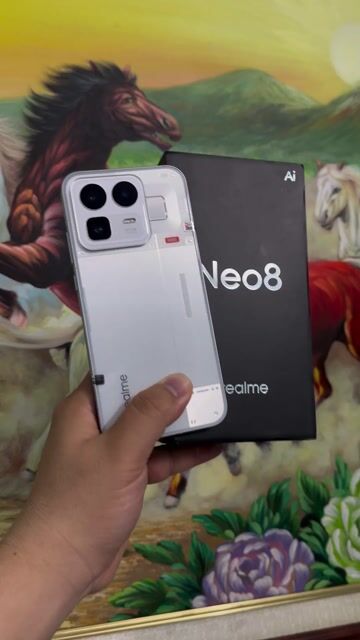 Realme Neo8 12/256GB Trắng Fullbox đẹp zin. Mua bán Điện thoại tại Thành phố Nam Định Nam Định được đăng bởi Trí Dũng Store hình 1