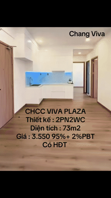 Mua bán Căn hộ Chung cư Viva Plaza Quận 7 Tp Hồ Chí Minh diện tích 73 m² giá 3,55 tỷ