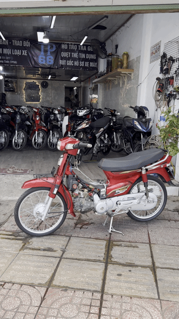 Dream 54+7.15 4val Full Redleo Úp Supper Đỏ. Mua bán Xe máy tại Quận Bình Tân Tp Hồ Chí Minh được đăng bởi Cửa Hàng Xe Máy TP66 hình 1