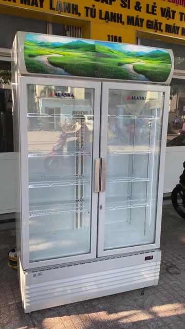 Tủ mát Alaska SL-8C 800L zin máy êm nhẹ điện. Mua bán Tủ lạnh tại Quận 11 Tp Hồ Chí Minh được đăng bởi QUANG PHÁT hình 1