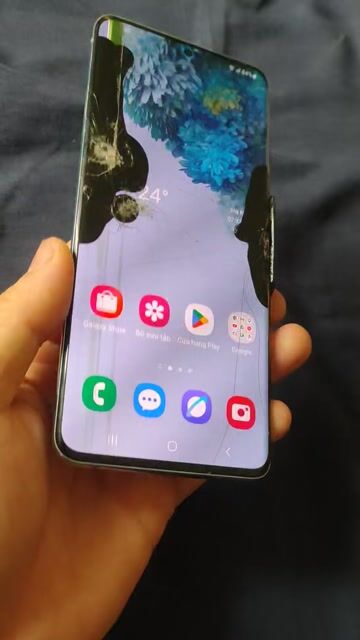 Xác S20 Plus Bể Hư Màn Chạy DEX Android Auto. Mua bán Điện thoại tại Thành phố Đà Lạt Lâm Đồng được đăng bởi No Fix hình 1