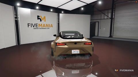 FIVEM Lexus LC500 | Realistic Sports Car [Badged] Add-On | Custom Widebody | Working Lights | Detailed Interior & Exterior | Add-On | Optimized | Fivem Ready | High Quality — video preview