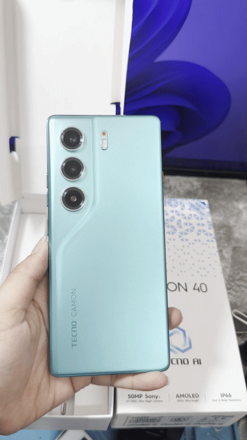 TECNO CAMON 40 128GB Xanh lá Như mới. Mua bán Điện thoại tại Quận Tân Phú Tp Hồ Chí Minh được đăng bởi Duyên Duyên hình 1