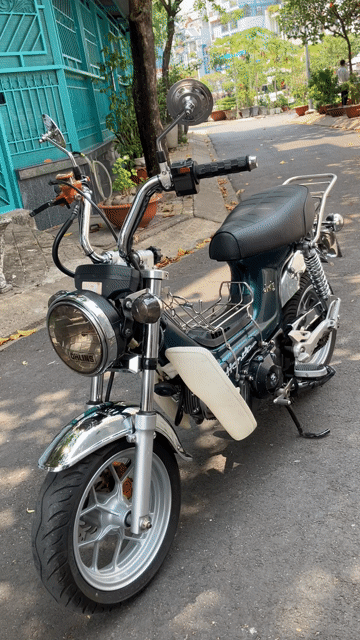 Honda Chaly 100cc giấy tờ CF50 Xanh. Mua bán Xe máy tại Quận Gò Vấp Tp Hồ Chí Minh được đăng bởi ctal hình 1